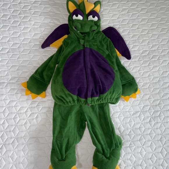Old Navy Dragon Halloween Costume 12-24 months 2 pc suite - Picture 4 of 15